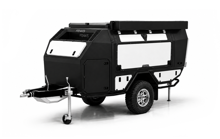 4x4 caravan trailer suited to South African roads